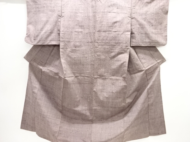JAPANESE KIMONO / ANTIQUE HITOE KIMONO / SILK / FUSHI TSUMUGI